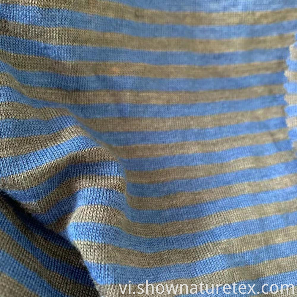 Stripe Linen Shirt Fabric